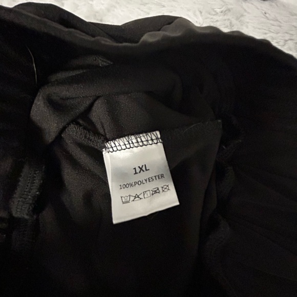 Black and Blue celestial Patterned Flare leg Pants - Picture 9 of 10